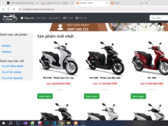 Source code Website Bán Xe Máy [PHP Thuần & MYSQL]